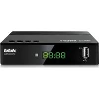 Ресивер DVB-T2 BBK SMP026HDT2 черный