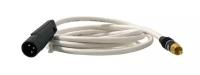 Соединительный кабель Supra XLR-RCA, белый, 10 м
