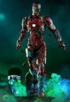 Коллекционная фигурка Hot Toys 1/6 Marvel: Spider-Man Far from Home - Mysterios Iron Man Illusion (Хот тойз Марвел: Человек-паук Нет пути домой - Железный Человек из иллюзии Мистерио, 31 см)