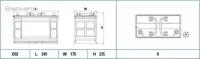 EXIDE EF1202 Аккумуляторная батарея