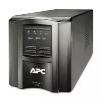 APC Источник бесперебойного питания APC Smart-UPS SMT, Line-Interactive, 750VA / 500W, Tower, IEC, LCD, Serial+USB, SmartSlot