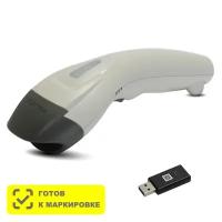 Сканер штрих-кодов MERTECH CL-610 P2D USB white (4834)