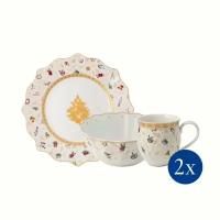 Набор столовой посуды Villeroy & Boch Toy's Delight 6 предметов 1485859075