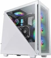 Корпус Thermaltake Divider 300 TG Snow без БП (CA-1S2-00M6WN-01) ARGB белый