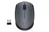 Мышь беспроводная Logitech M170 1000dpi серый/черный