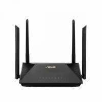 ASUS RT-AX53U// роутер 802.11b/g/n/ac/ax, до 574 + 1201 Mbps, 2,4 + 5 гГц, 4 антенны, USB; 90IG06P0-MO3500, 3 year