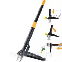 Тяпка автомат для удаления сорняков Fiskars 139910 корнеудалитель