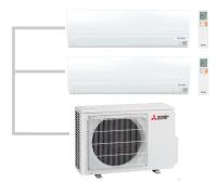 Mitsubishi Electric Мульти сплит-система на 2 комнаты Mitsubishi Electric MXZ-2F33VF/MSZ-BT20VGх2