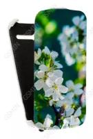 Кожаный чехол для HTC Sensation / Sensation XE / Z710e / G14 Redberry Stylish Leather Case (Белый) (Дизайн 42)