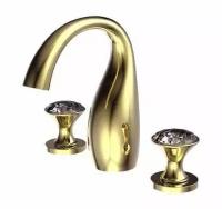 Смеситель для раковины Bravat Swan F24287G-ENG