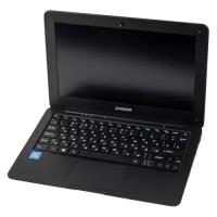 Ноутбук Digma EVE 11 C409, 11.6", IPS, Intel Celeron N3350 1.1ГГц, 4ГБ, 64ГБ SSD, Intel HD Graphics 500, Windows 10 Home, ES2056EW, черный
