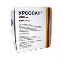 Урсосан 250мг №100 капс