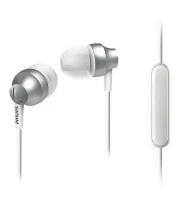 наушники вкладыши PHILIPS SHE3855SL серебристый