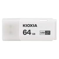 Флешка USB Toshiba Kioxia TransMemory U301 64ГБ, USB3.1, белый [lu301w064gg4]