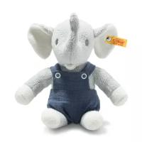 Мягкая игрушка Steiff GOTS Eliot elephant (Штайф комфортер слоник Элиот 30 см готс в комбинезоне)