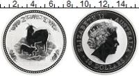 Клуб Нумизмат Монета 10 долларов Австралии 2003 года Серебро Год Козы