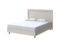 PROxSON Кровать London Boxspring Standart (Ткань: Рогожка Savana Milk (молочный)) 80x200