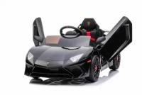 Легковые автомобили BDM Детский электромобиль Lamborghini Aventador SV Roadster 2WD 12V - BDM0931-BLACK