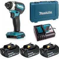 Ударный шуруповерт аккумуляторный 170Нм 18В LXT Li-Ion 3x3Ач Makita DTD153RF3