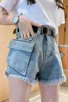 КНР Короткие джинсовые шорты женские