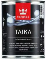 Tikkurila Taika/Тиккурила Тайка краска c перламутровым эффектом, серебро 0,225л