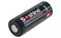 Аккумулятор LiFePO4 Soshine 26650Р - 3.2 V - 3200 mAh перезаряжаемый