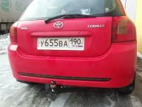 Фаркоп toyota corolla хэтчбек 2002-2007гг. (без электрики) ty29