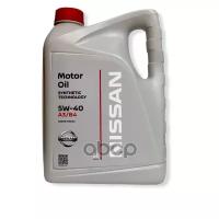 NISSAN Масло Моторное Синтетическое Нисан/Ниссан/Nissan Motor Oil 5w-40 5л Ke900-90042r