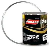 Грунт-эмаль Parade Hammer Enamel Z1 гладкий RAL9016 белый 0,75 л | Парад Хаммер Энамель