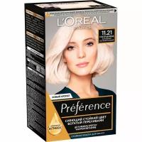 Краска для волос Loreal Preference 11.21 Ультраблонд перламутовый