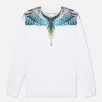 Мужской лонгслив Marcelo Burlon Wings Regular белый, Размер L