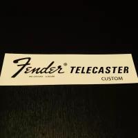 Наклейка декаль на голову грифа гитары "Fender Custom Telecaster 1968-1975" Струнки.ру