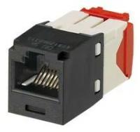 PANDUIT CJ5E88TGBL Модуль Mini-Com® RJ45 TX5e, UTP Т568A/B Enhanced (черный) (2 штуки)