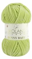 Пряжа Wolans yarn Bunny baby цвет 100-46