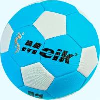 E29212-1 Мяч футбольный Meik детский №2 синий, PU 2,.7мм, 160 гр Спортекс