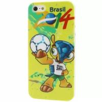 Накладка 2014 Brazil FIFA World Cup для iPhone SE / 5S / 5 Чемпионат мира по футболу 2014 в Бразилии