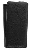 Кожаный чехол для Sony Xperia C5 Ultra Sipo Premium Leather Case - V-Series (Черный)