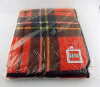 Покрывало для пикника LEGO Picnic Blanket Red Plaid Ground Cover Vip Exclusive NEW IN WRAP 49″ x 58″