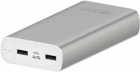 Внешний аккумулятор (Power Bank) HIPER METAL 20K, 20000мAч, серебристый [metal 20k silver]