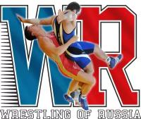 Наклейка на авто Wrestling of Russia 12 см х 10 см