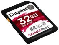 Карта памяти Kingston SDHC 32GB Class10 U1 UHS-I 80MB/S