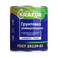 Континенталь грунт ГФ-021 красно-коричневый 2,7 КГ (6) "KRAFOR", 6 шт