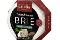 Сыр мягкий Cheese Gallery Бри Крэм а ля Трюф с трюфелем и белой плесенью 50% 110 г