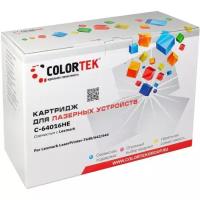 Картридж лазерный COLORTEK CT-64016HE для принтеров Lexmark