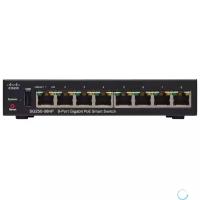 SG250-08HP-K9-EU Коммутатор Cisco SG250-08HP 8-Port Gigabit PoE Smart Switch