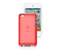 Пластиковый чехол для iPod Touch 4 Series Light (Прозрачно-красный)