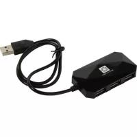 USB концентратор 5bites HB24-207BK