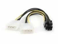 Аксессуар Разветвитель питания Gembird Cablexpert 2хMolex->PCI-E 6pin CC-PSU-6