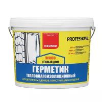 Герметик строительный NEOMID теплый ДОМ WOOD PROFESSIONAL Дуб - 3 кг