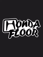 Наклейка на авто Honda Floor 20x10 см